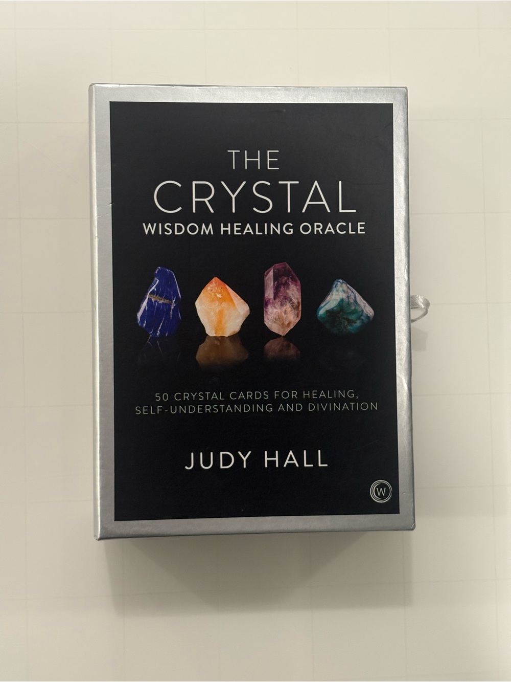 The Crystal Wisdom Healing Oracle Deck Judy Hall 50 Cards Guidebook⁠